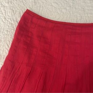 J.Crew Red Skirt